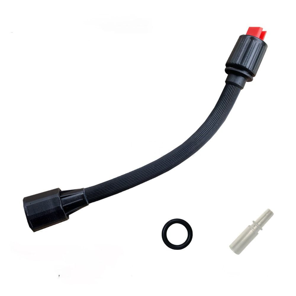 2pcs Long Spray Nozzle Windproof Electric Sprayer Nozzle Practical Foam Nozzle Spray Bottle