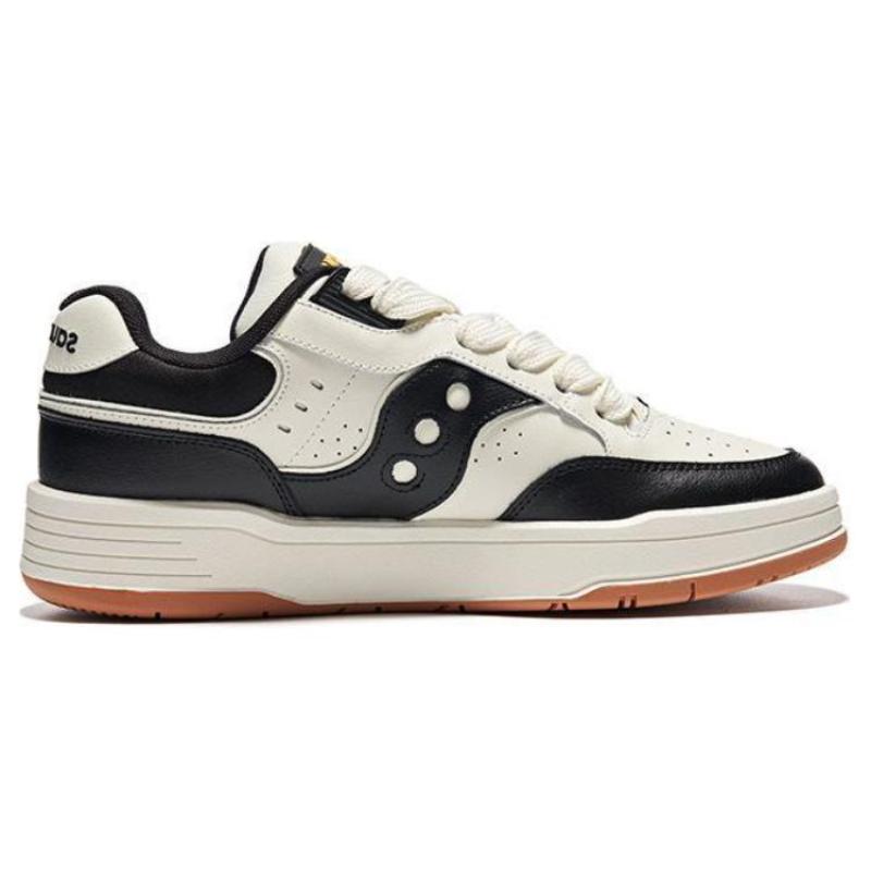 SAUCONY CHILLTIME Slip Resistant Low Top Running Shoes Unisex Beige Black Blue Saucony S79045-3