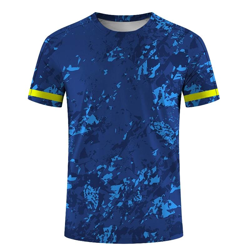 Outdoor Fitness Gym Tops Herren Kurzarm T-Shirt Freizeit Rundhals Damen T-Shirts Sommer Schnelltrocknend Herren Kleidung Streetwear
