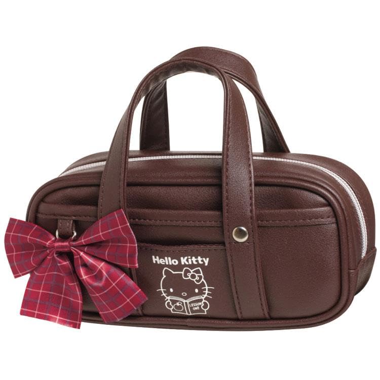 

Пенал в стиле школьной сумки Hello Kitty для учебы