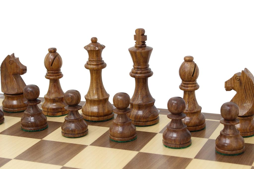 ChessJapan Chess Pieces Official Stanton 95mm Japan Chess Federation Official Equipment