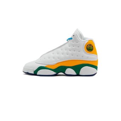 Air 13 Retro GS White Black Purple Orange CV0785-158