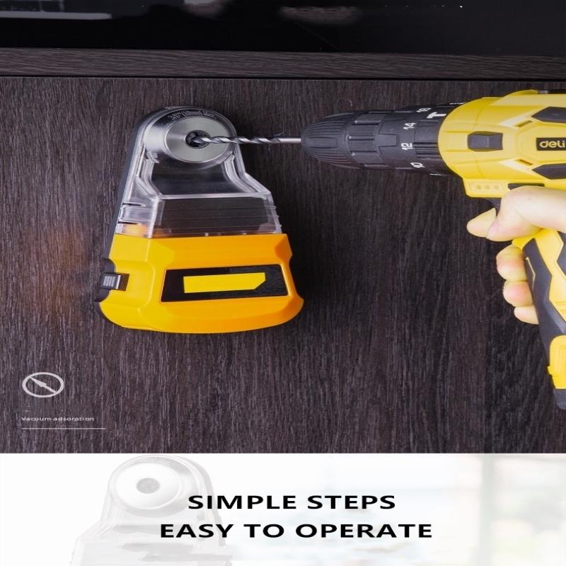 Staubsammelbox für Akku-Bohrschrauber, elektrischer Hammer, Staubentferner für Bohrer