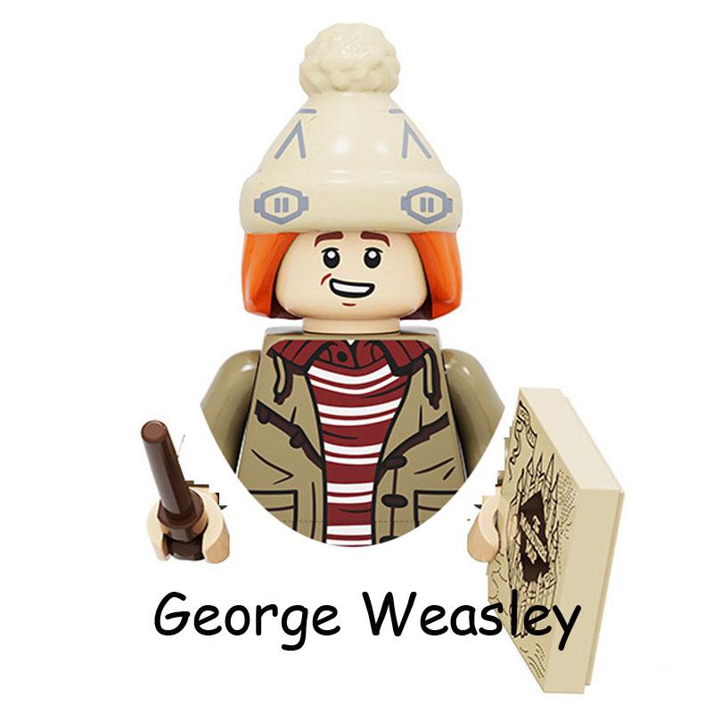 Magic Animals Newt's Case of Magical Thestral Patronus Stag ELK Fluffy Dementor Buckbeak Model Figure Blocks  Toy For Children