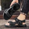 Spring and Summer Non-Slip Men's Sandals with Buckle Strap for Hiking Trekkingand Beach Activities