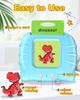 Pure English version cross border children enlightenment early education smart card learning machine puzzle English card machine baby card Pure Engli