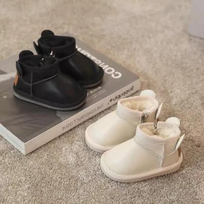 2025 Winter Children's Versatile Cotton Snow Boots - Warm Toddler Short Boots for Boys and Girls