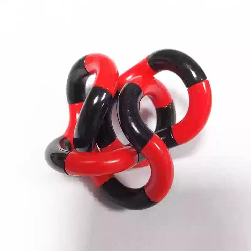 Tangle Attention Deficit Hyperactivity Disorder Concentration Training Finger Relaxation Stress Relieving Tool Twist Music Toy