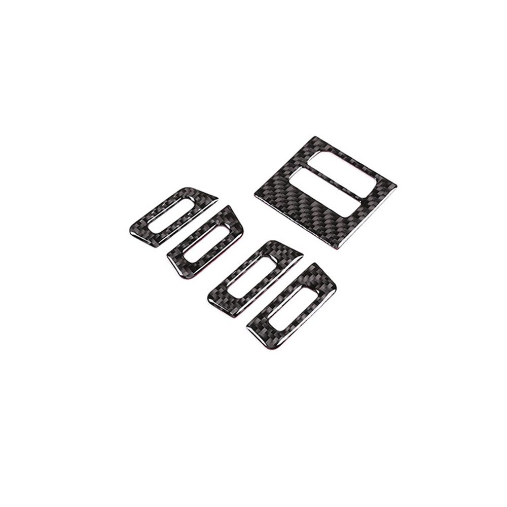 For BMW 3 Series E90 E92 E93 2005-2012 Low profile Carbon Fiber Air Vent Outlet Decorative Paste