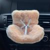 15-17cm Car Doll Seat Safety Seat Cute Doll Air Outlet Decoration High-grade Car Interior Decoration