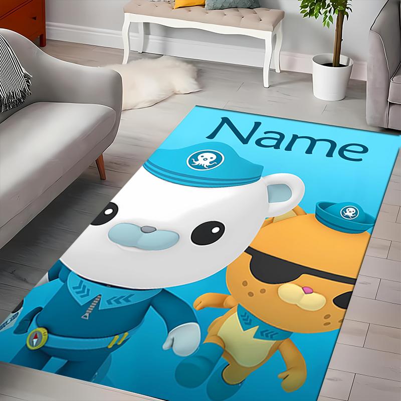 Custom personalization Octonauts Area Rug - Perfect For Kitchen, Bathroom,Laundry Room Decor Large Size Available,Gift All Seasons