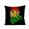 Kurdistan Flagge Kissenbezug Für Auto Sofa Dekorativ Zuhause Zweiseitiger Druck Plüsch Quadratisch Wurfkissen Kissenhülle