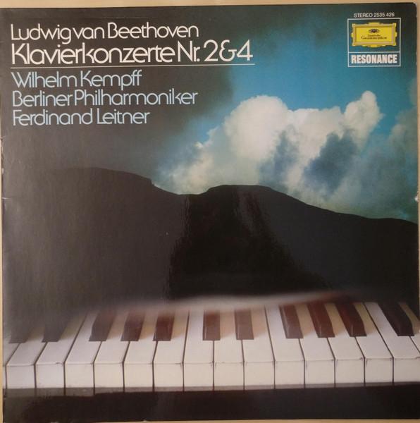 LP Record WILHELM KEMPFF, FERDINAND LEITNER, - Beethoven Konzert Fur Klavier Und O 2535426 DEUTSCHE GDEUTS 1980 Germany Classical Used