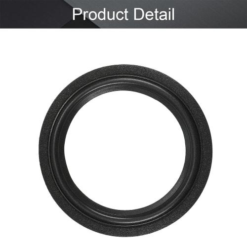 Fielect Foam Edge Speaker Edges for Audio Speakers, 163mm Outer Diameter, Pack of 4, Foam Edge Surround Accessories, Surround Ring Replacement, Speake