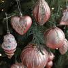 Ice Cream Christmas Balls Pendants Pinecone Merry Christmas Decor  Holiday Festive