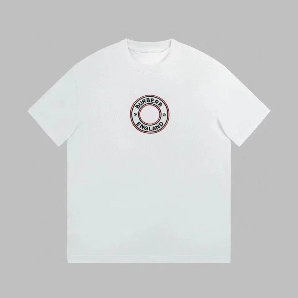 Heavy Pure Cotton Letters Summer Couple Half-sleeved Comfortable Pure Cotton Luxury Short-sleeved T-shirt for Men and Women