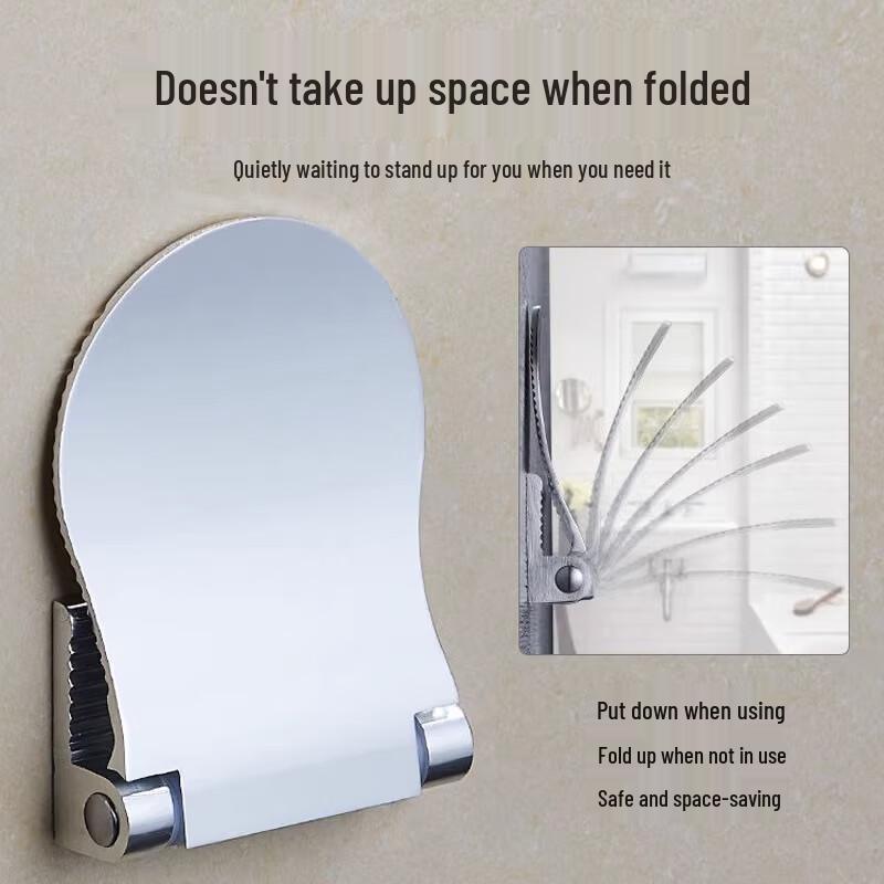 Jingmeido Wall-Mounted Bathroom Footrest