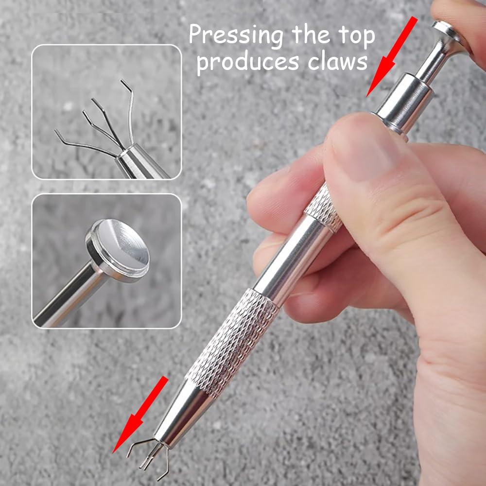 YIKOOLIN 50Pcs Nail Sponges for Soft Nail Art Sponges With Grabbing Pen Nail Brush for Nails Art Design Manicure Tools