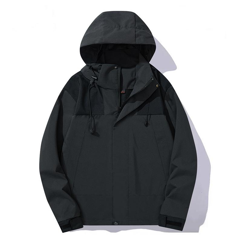 Jackets for Men and Women, Spring and Autumn Outdoor Single-layer Jackets with Removable Hoods, Outdoor Mountaineering Jackets, Sports Jackets