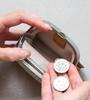 SOPO SO25 (Svart) Läderplånbok, Myntplånbok, Miniplånbok för Män och Kvinnor, Tillverkad i Japan