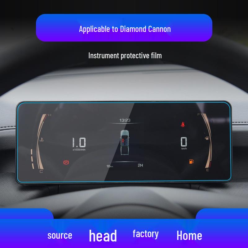 Great Wall Cannon Protective Film for Central Control Screen - Fits 25 Shanhai & King Kong Models