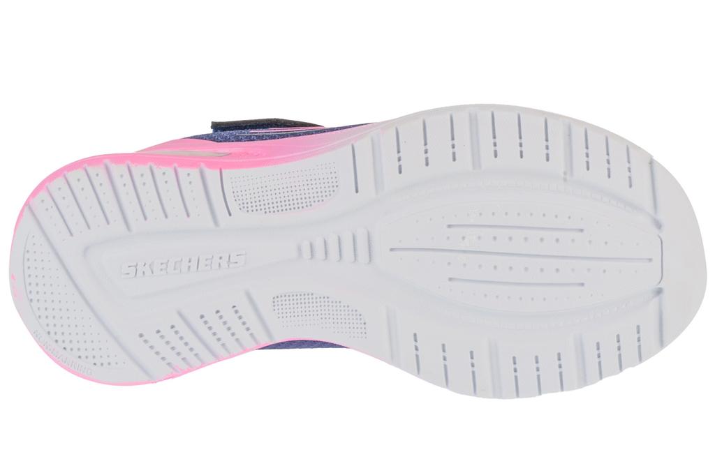 Skechers Microspec Max Advance - Fly 3, dla Dziewczynki granatowe Trampki