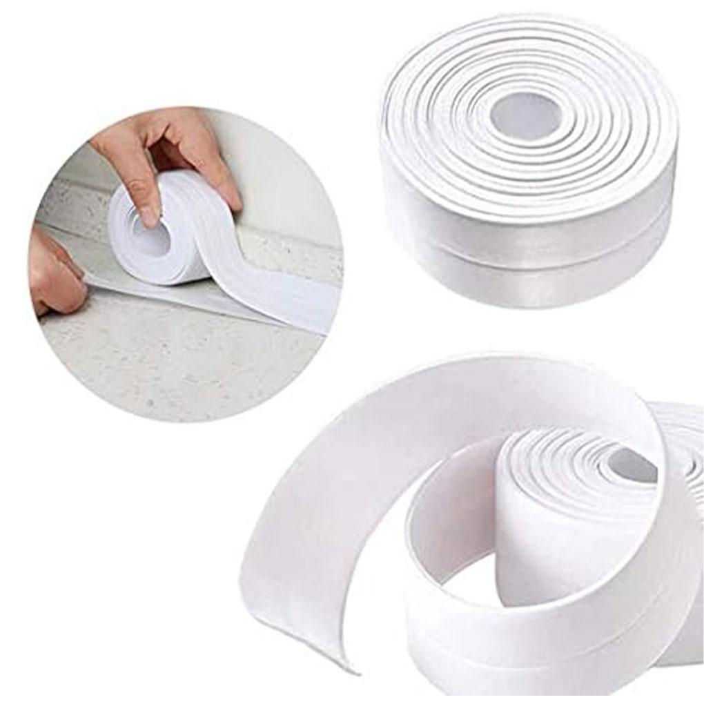 PVC Waterproof Kitchen Caulk Tape Easy-to-Apply Adhesive Seal For Kitchen And Bathroom Sticker