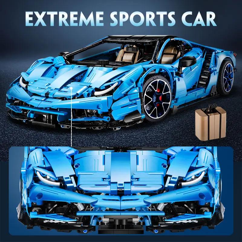 Cada3789 Italian Centennial 1:8 Supercar Model Building Blocks Toys Birthday Christmas Gift