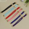 5Pcs Nylon  Black Red String Woven Rope Adjustable Link Chain for Connectors Charms Bracelets Jewelry Making Jewelry Findings