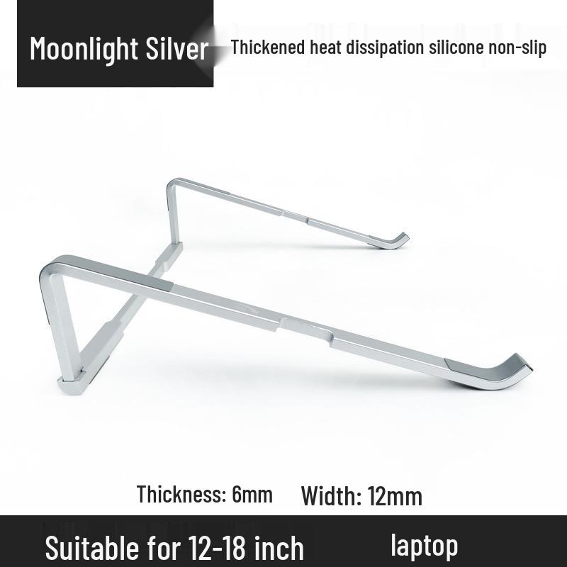 

Aluminum Laptop Stand: Portable, Foldable, Cooling Tablet and Desktop Holder