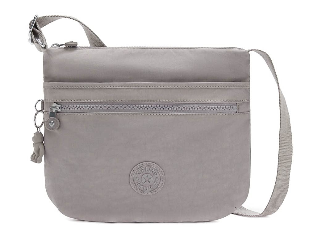 Kipling Crossbody Grey 4x29x26 cm Bag, Charcoal, Grey, (LxWxH)