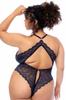 Plus Size Body Night Blue Mal8875 Xmnbl