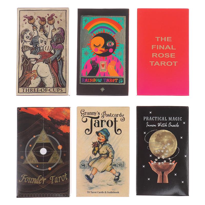 

Радужное Таро, 78-карточная колода, гадание, гадание, карточная игра, настольная игра