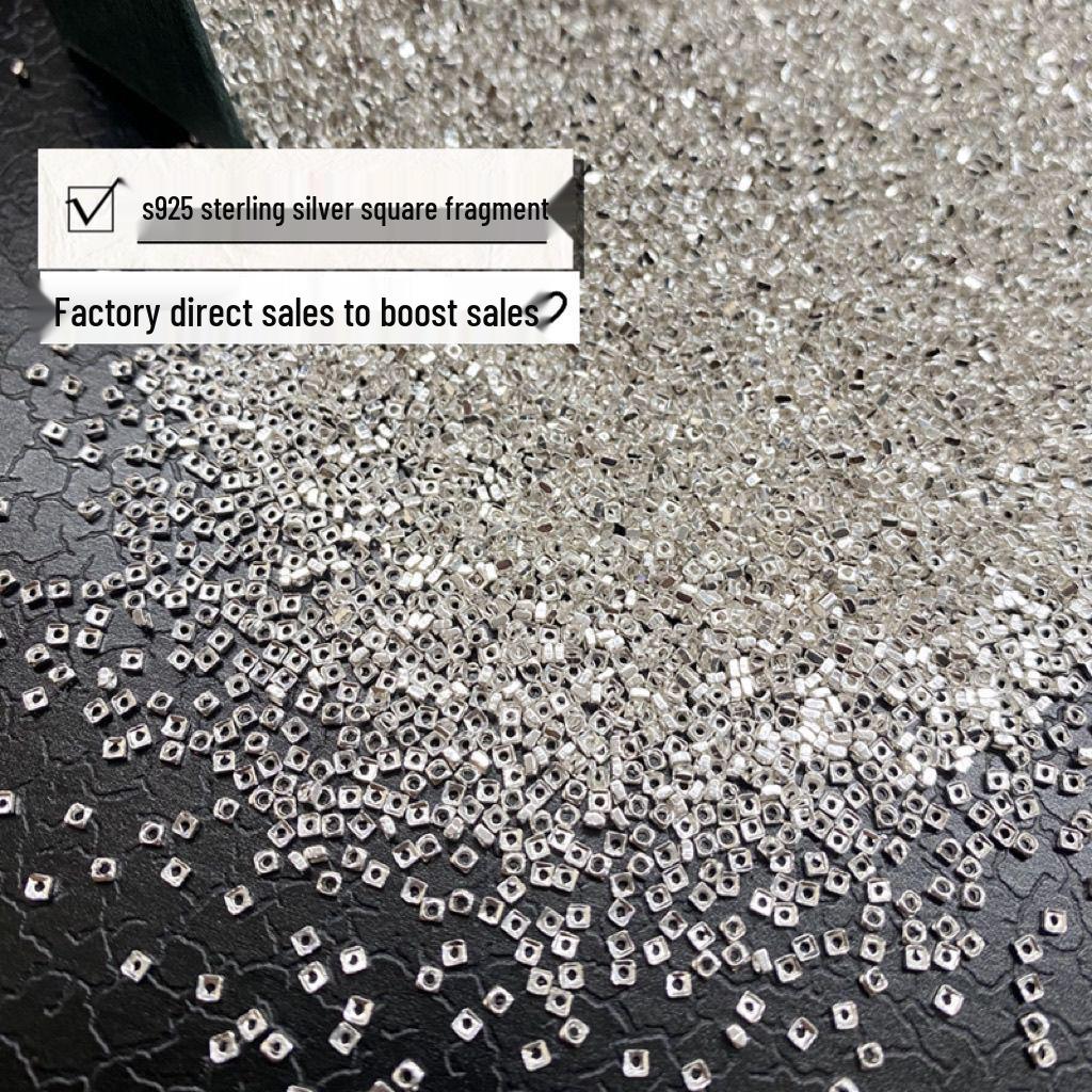 Sterling Silver 925 Broken Spacers for Handmade Bracelets & Necklaces