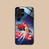HSR Himeko Glass Mobile Phone Case for Samsung Galaxy S26 S25 S24 S23 S22 S21 S20 Note20 Plus FE Ultra Colorful Cover