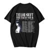 Women's Fashion Casual Printed Round Neck Short Sleeve Top Blouse