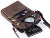 Men's Leather Shoulder Bag - Always Wild