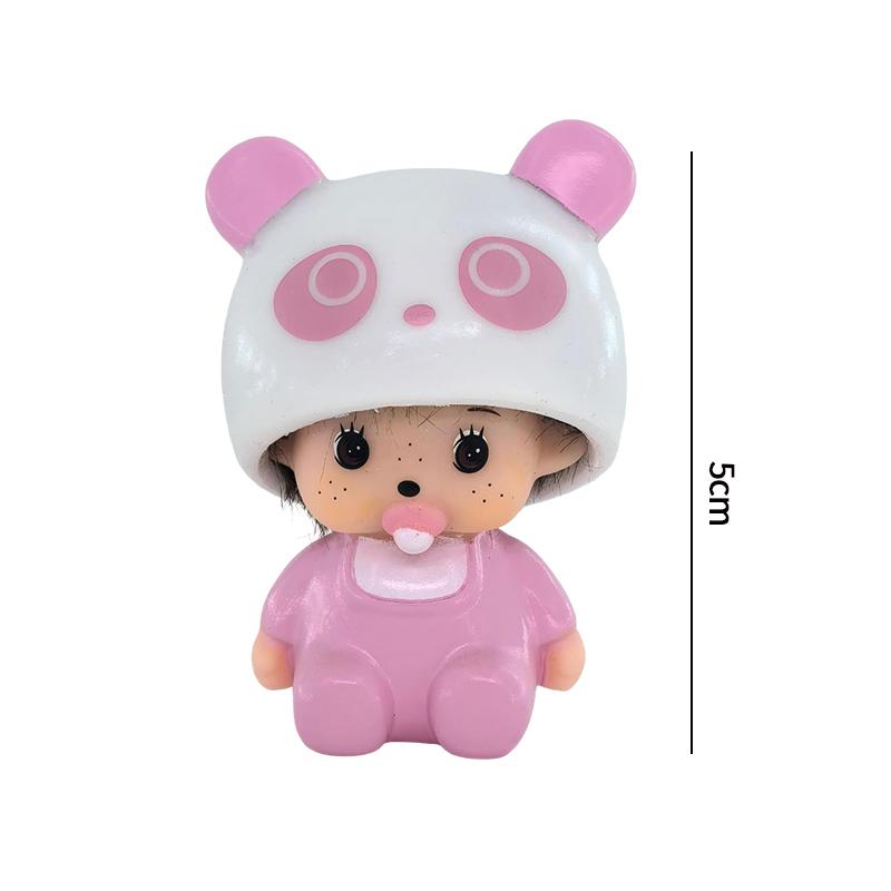 Monchhichi Kitty Keychains Sanrio Hello Kitty Pouch Charm Adorable Cartoon Keychain Phone Chain girls' Birth Date Present Monchichi Decor