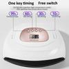 SUNX8 MAX 220W 57 LED Nail Dryer Uv Led Lamp for Uv Gel Polish Extension Poly Builder 4 Timers Tools Nail Polish Machine