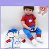 Adorable Reborn Toddler Boy Soft Silicone Bebe Doll Toy For Girls Birthday Gift