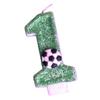 Creative Football Digital Birthday Candles