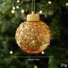 Sequin Christmas Ornament Plastic Ball Tree Hanging Decor  Christmas Tree Decor