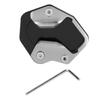CNC Aluminum Motorcycle Side Stand Extension Pad Enlarger Fit For Triumph Tiger 800 2013 2017