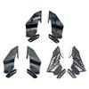 For HONDA CBR650R CB1000RR CBR600RR CBR250R CBR600F4 Motorcycle Side Wing Kit Spoiler Fairing Rear View Mirror Fixed Wing Kit