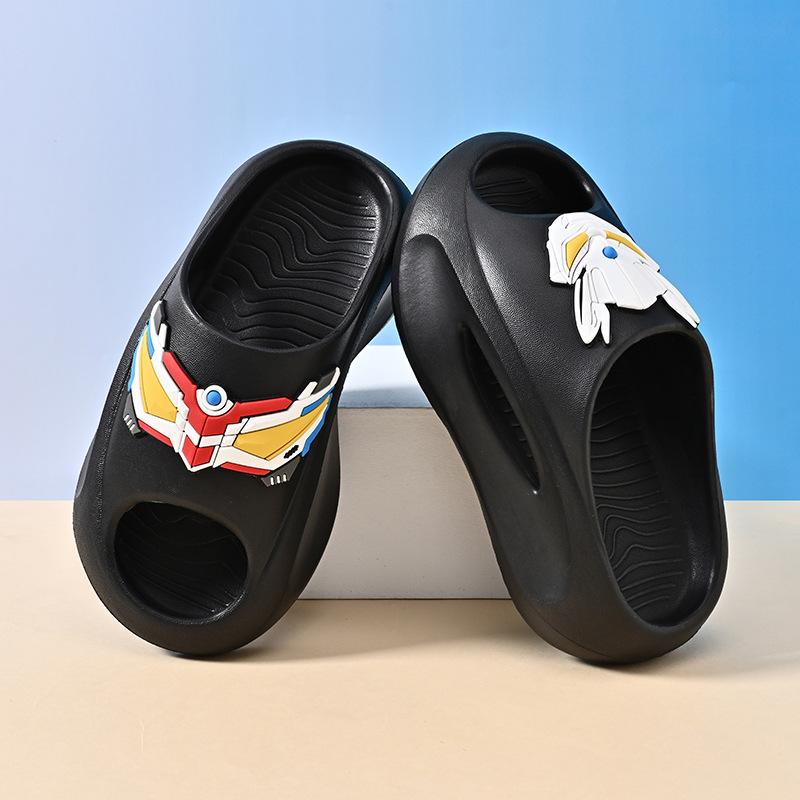 

And Flexible Highquality Summer Slippers For Boys In Various Sizes And Colors 34/35 чёрный