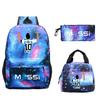 Football Printed Student Backpack Multifunctional Usb Interface Large Capacity Leisure Travel Backpack