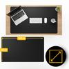 Protective mat 0.5mm 60x120cm black
