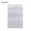 5PCS New Waterproof Self Seal Plastic Bag Clear Transparent Zipper Lock Storage Pouch