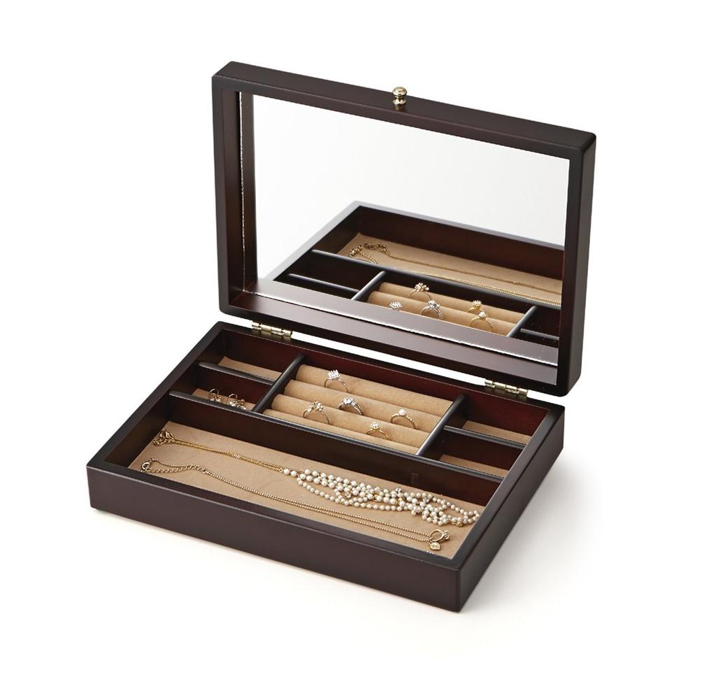 Wooden Jewel Case 17-805