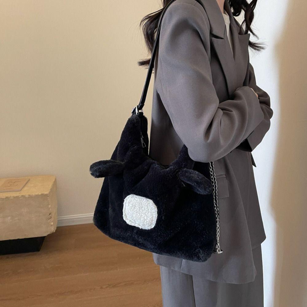 

Большая сумка Капибара Сумка через плечо Сумка с изображением животных Мультфильм Капибара Сумка Женский/Леди/Девочка